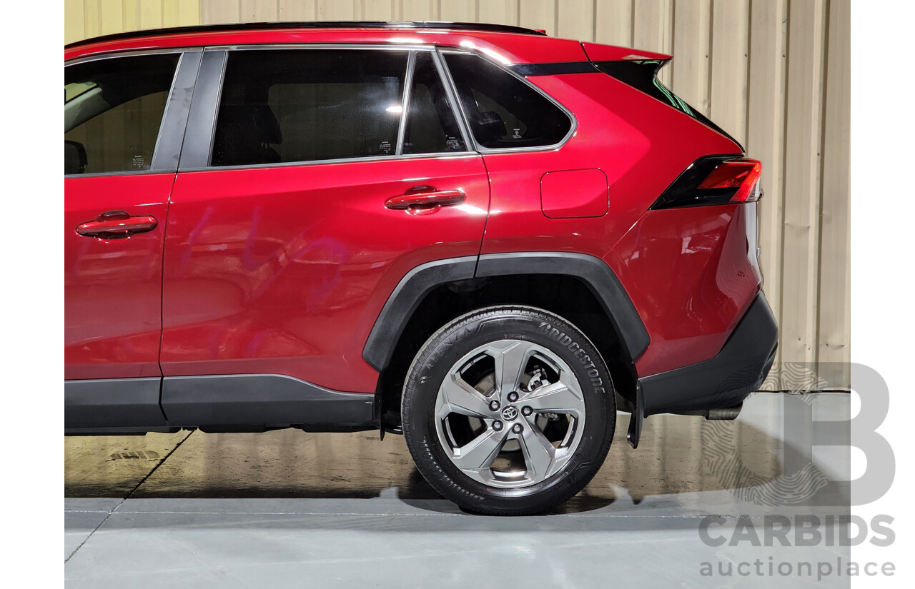 08/2019 Toyota RAV4 GXL Hybrid 2WD XA50 Atomic Rush Red 4d Wagon 2.5L - Hybrid