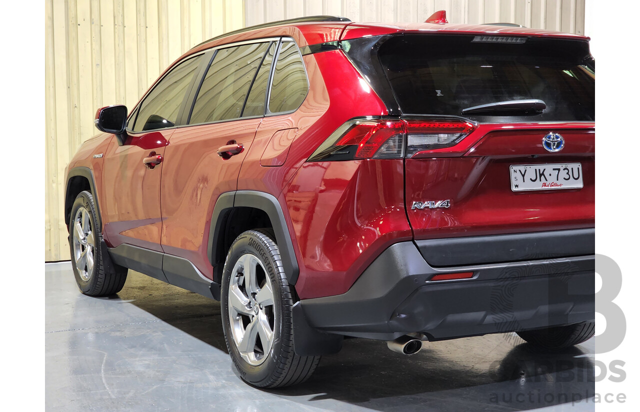 08/2019 Toyota RAV4 GXL Hybrid 2WD XA50 Atomic Rush Red 4d Wagon 2.5L - Hybrid
