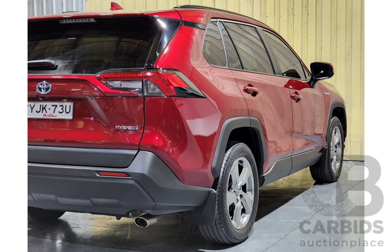 08/2019 Toyota RAV4 GXL Hybrid 2WD XA50 Atomic Rush Red 4d Wagon 2.5L - Hybrid