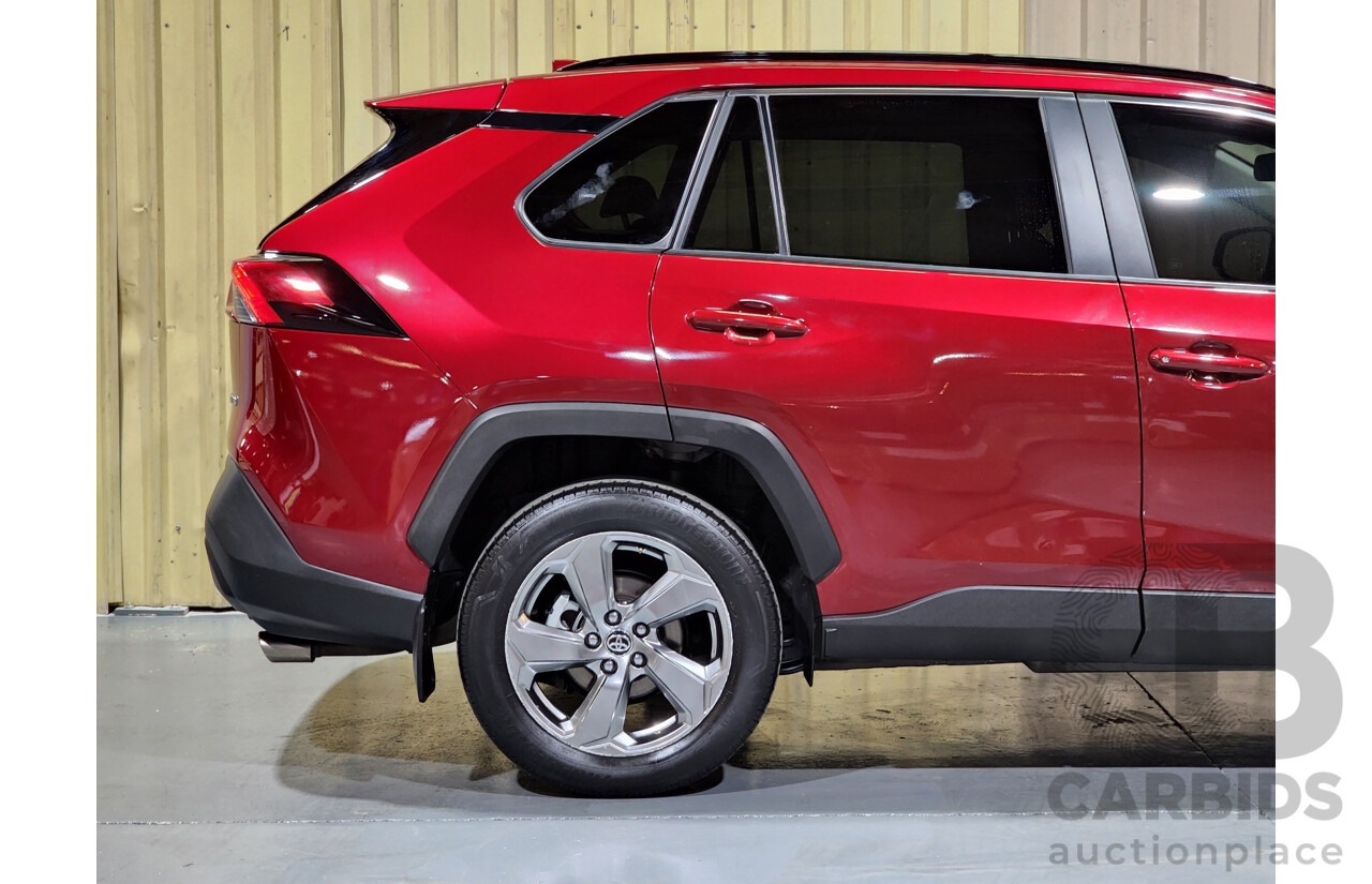 08/2019 Toyota RAV4 GXL Hybrid 2WD XA50 Atomic Rush Red 4d Wagon 2.5L - Hybrid