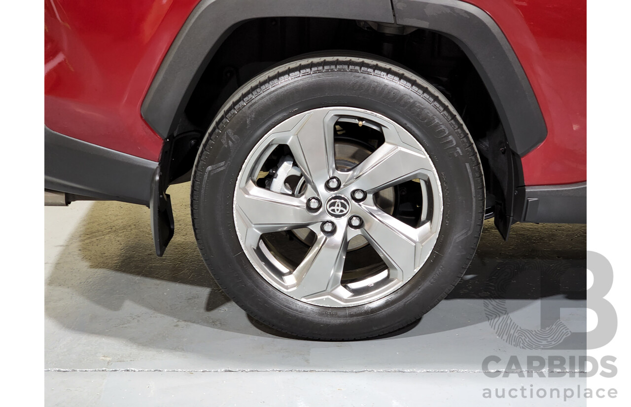08/2019 Toyota RAV4 GXL Hybrid 2WD XA50 Atomic Rush Red 4d Wagon 2.5L - Hybrid