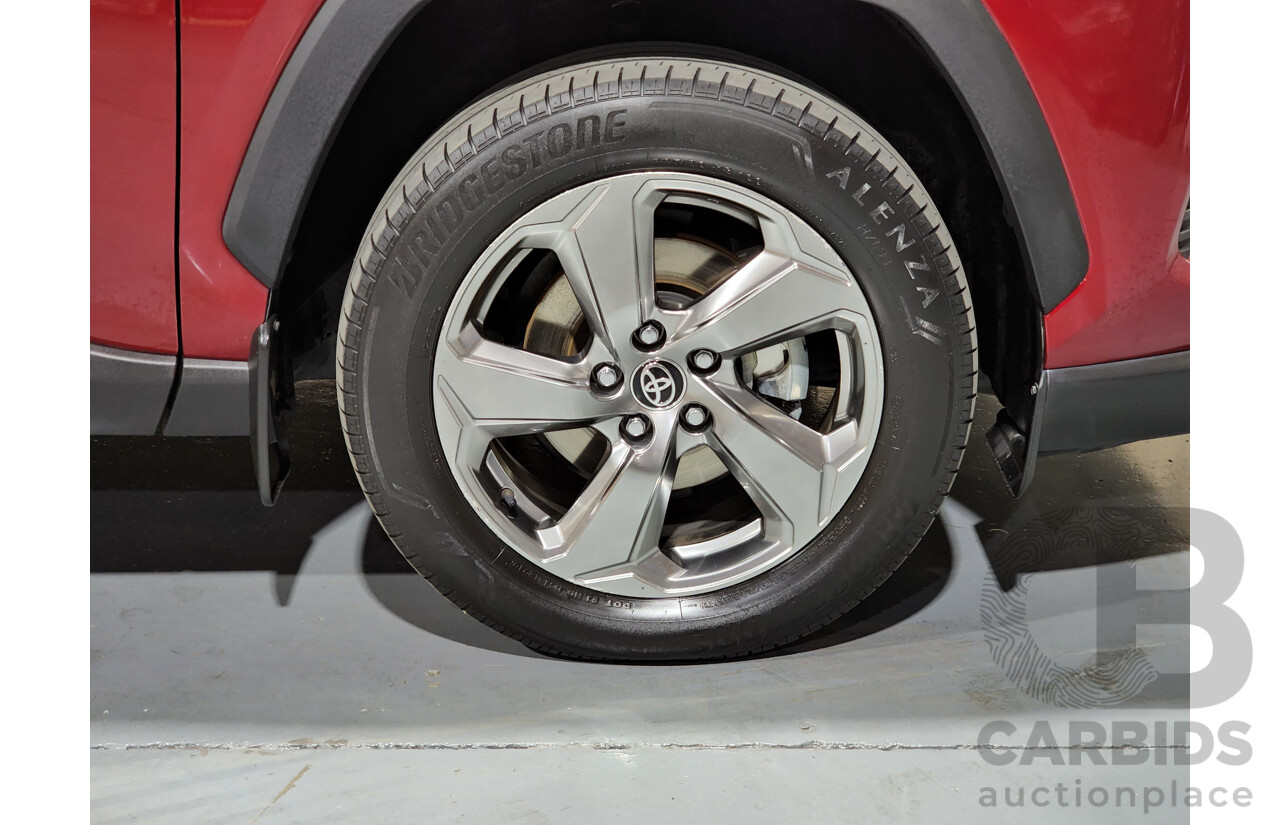 08/2019 Toyota RAV4 GXL Hybrid 2WD XA50 Atomic Rush Red 4d Wagon 2.5L - Hybrid