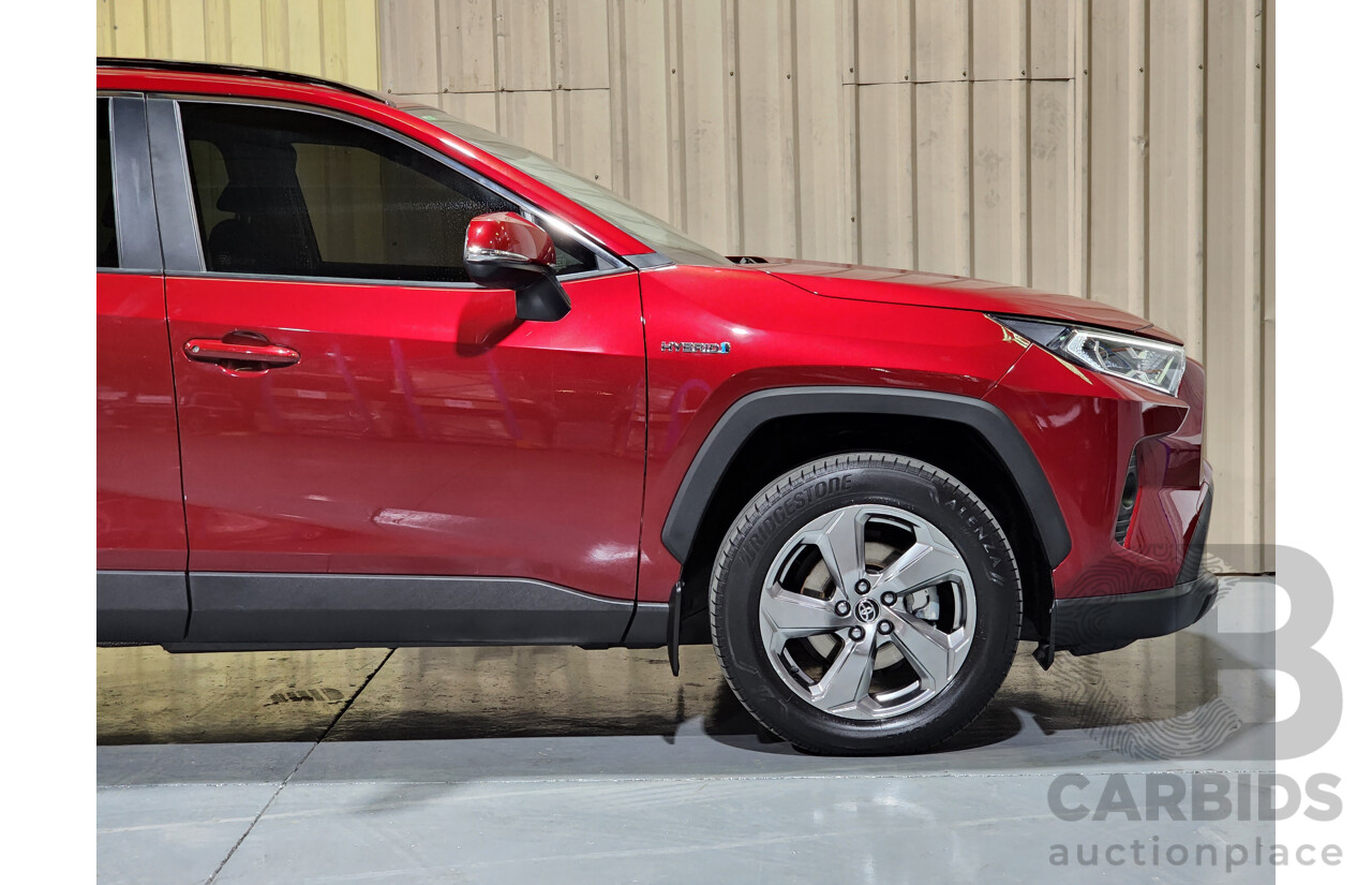 08/2019 Toyota RAV4 GXL Hybrid 2WD XA50 Atomic Rush Red 4d Wagon 2.5L - Hybrid