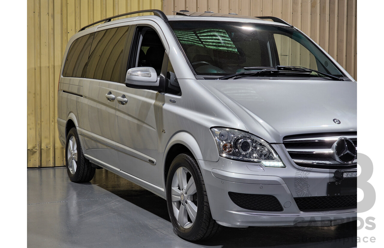 11/2011 Mercedes-Benz Viano 3.0 CDI Ambiente BlueEFFICIENCY 639 MY11 4d Wagon Brilliant Silver Metallic 3.0L V6 Turbo Diesel - 8 Seater