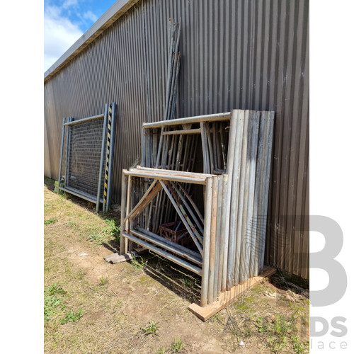 Quantity of Scaffold Components and Temporary Fencing