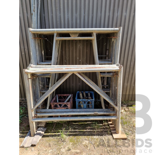 Quantity of Scaffold Components and Temporary Fencing