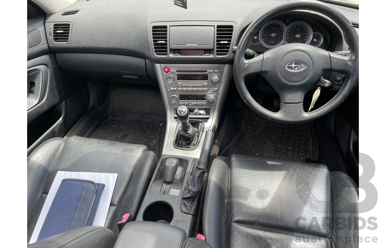 6/2004 Subaru Outback 2.5i Premium MY04 4d Wagon Black 2.5L
