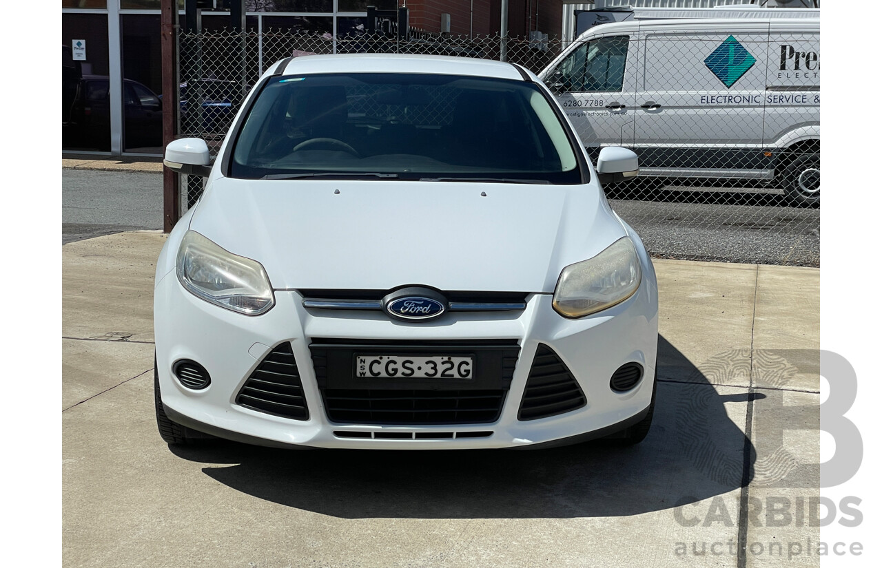 2/2012 Ford Focus Ambiente LW 5d Hatchback White 1.6L