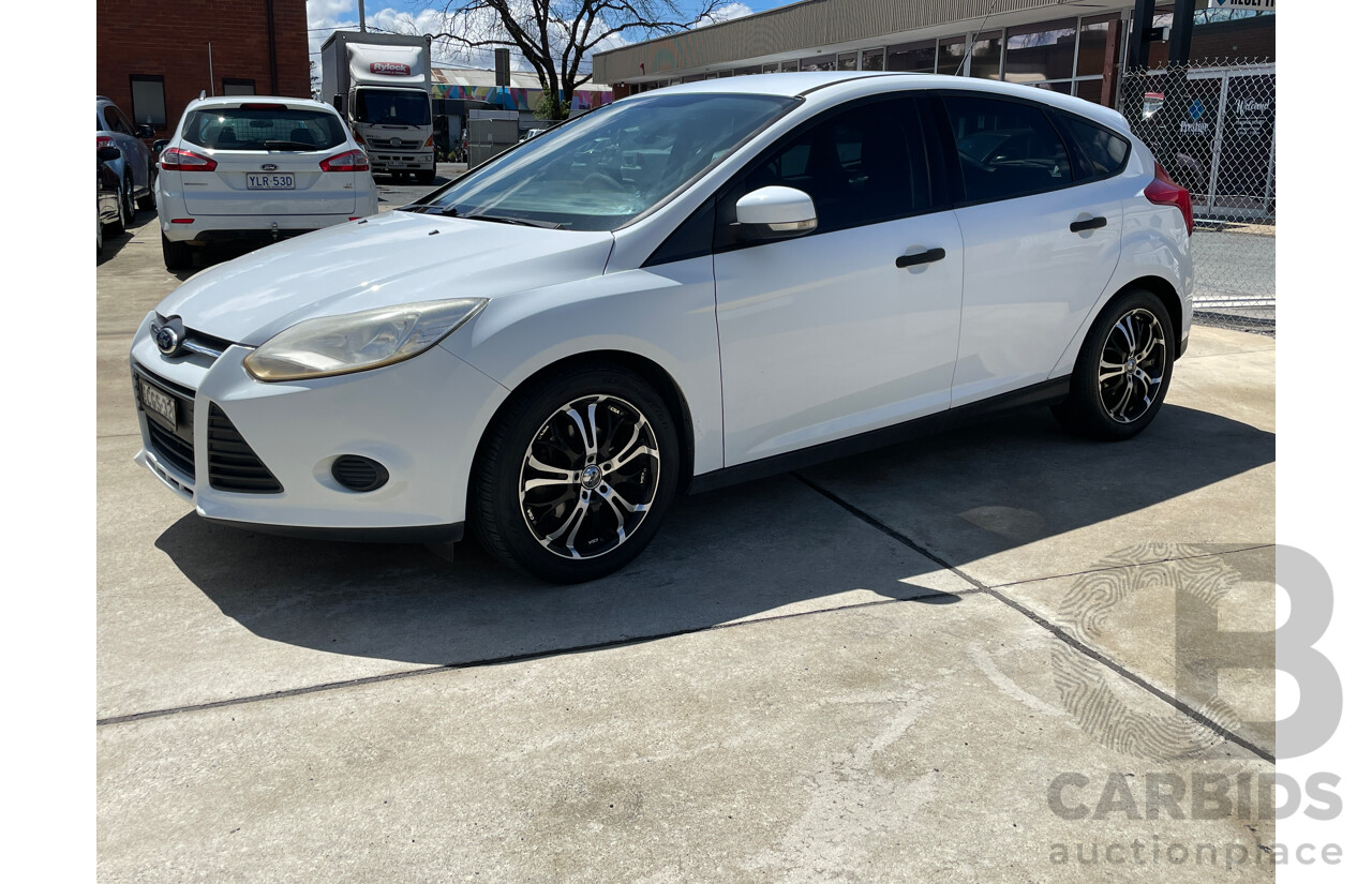 2/2012 Ford Focus Ambiente LW 5d Hatchback White 1.6L