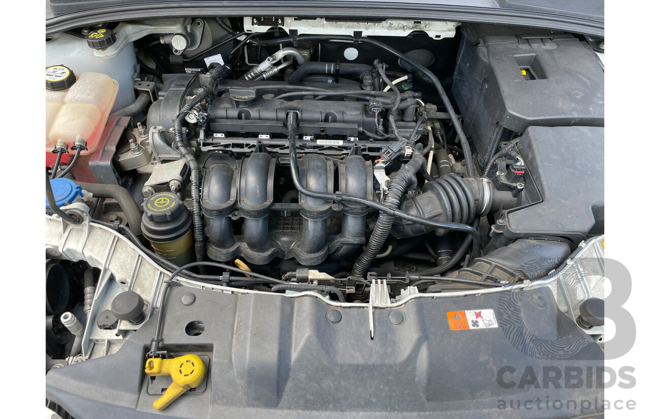 2/2012 Ford Focus Ambiente LW 5d Hatchback White 1.6L