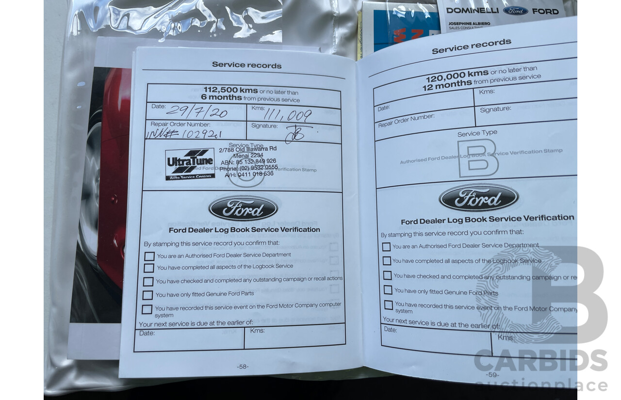 2/2012 Ford Focus Ambiente LW 5d Hatchback White 1.6L