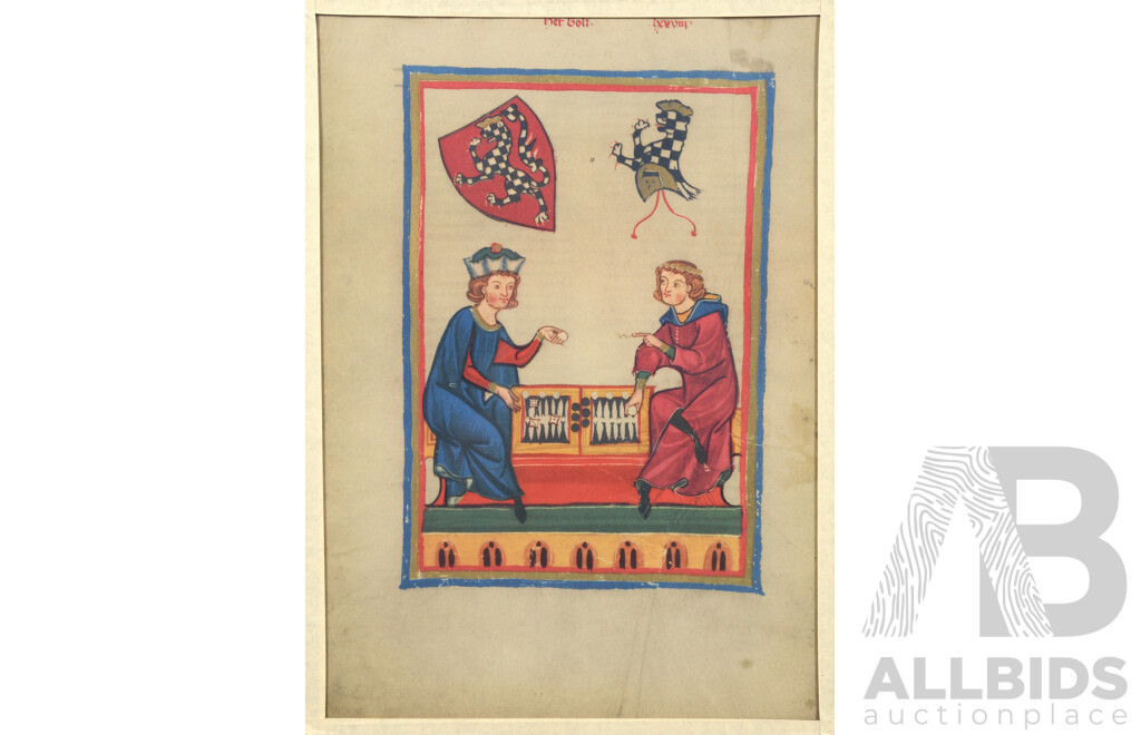 Five Codex Mannesse Offset Prints - Lot 1513140 | ALLBIDS