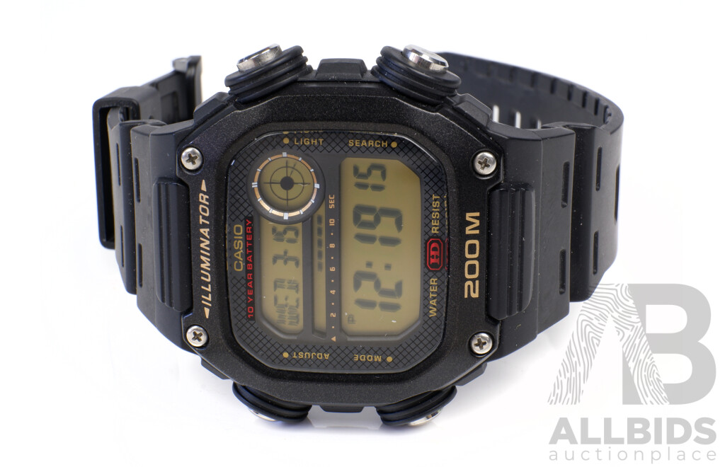 Gents Casio 200m Water Resistant DW-291H Wrist Watch