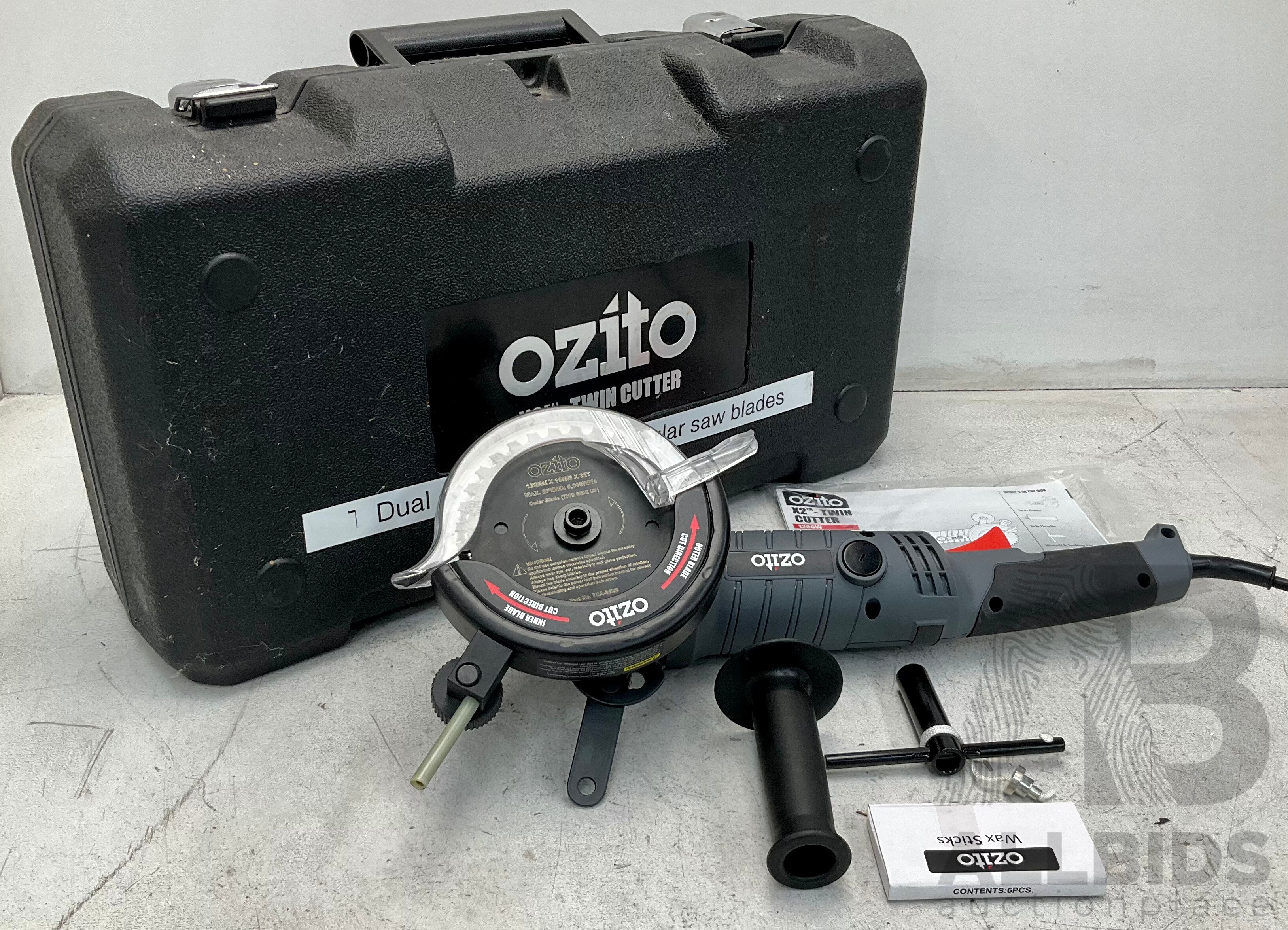 Ozito Electric X2 Twin Cutter 1200 Lot 1409424 ALLBIDS
