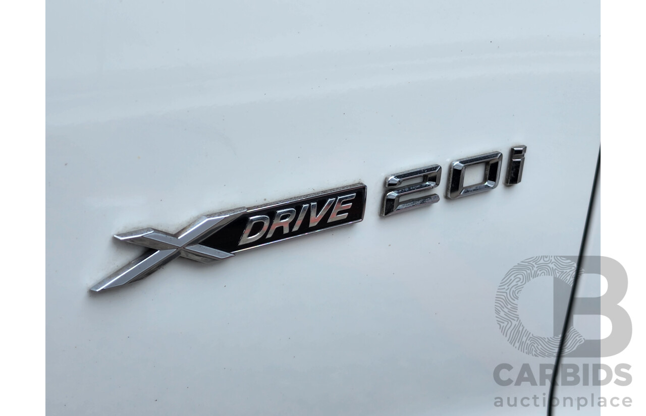 10/2015 BMW X4 Xdrive 20i M-Sport F26 MY15 5d Coupe White 2.0L Turbo Petrol