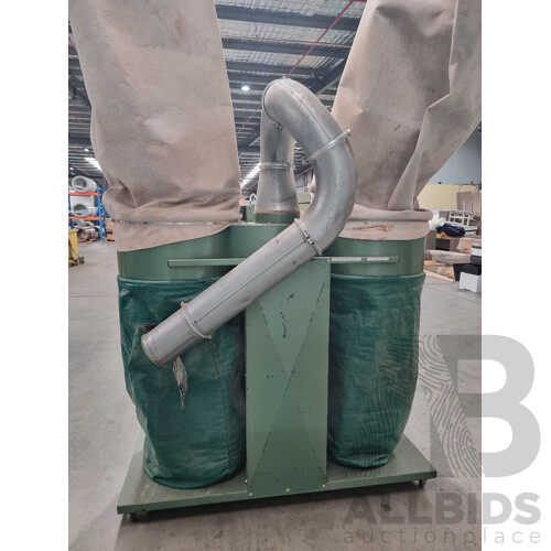 Woodfast IND2400 Two Bag Dust Extractor