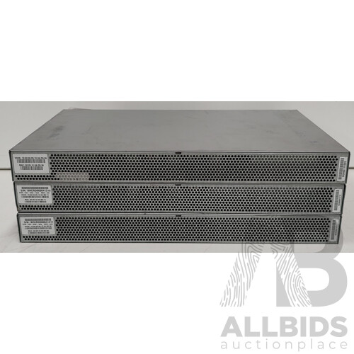 EMC (100-652-024) Silkworm 200E 16-Port Fibre Channel Switch - Lot of Three