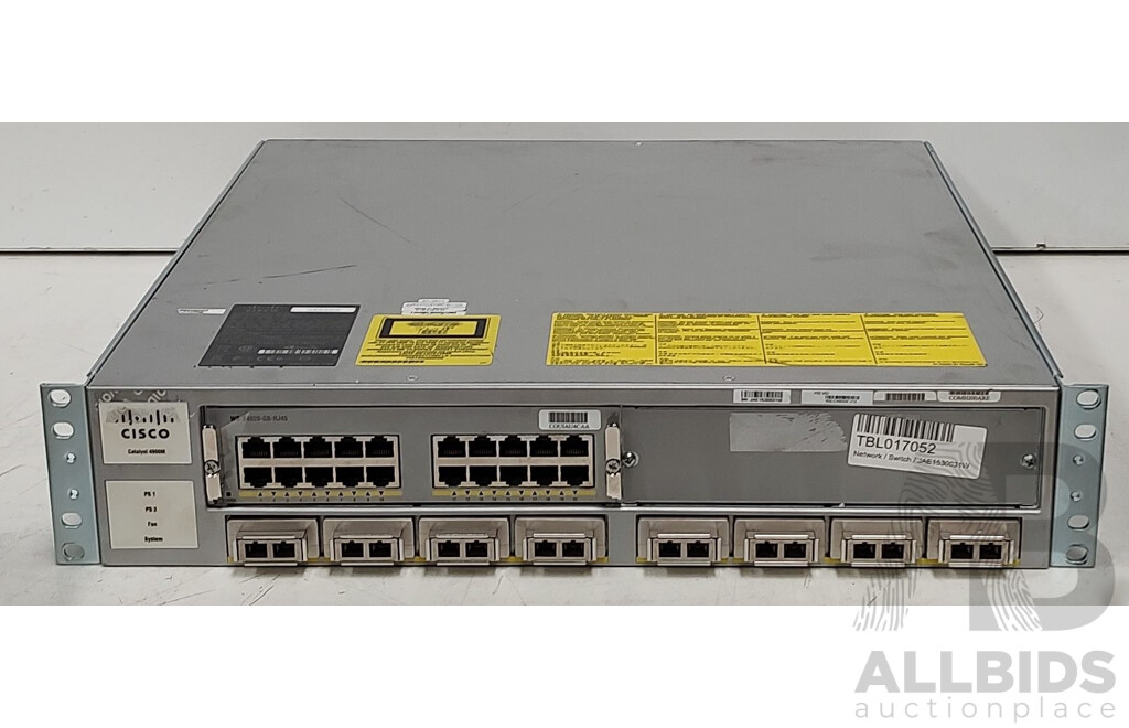 Cisco (WS-C4900M) Catalyst 4900M Series Networking Chassis
