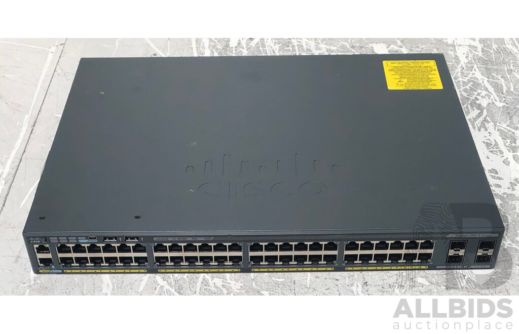 WS C2960X 48FPD L   & Cisco   es