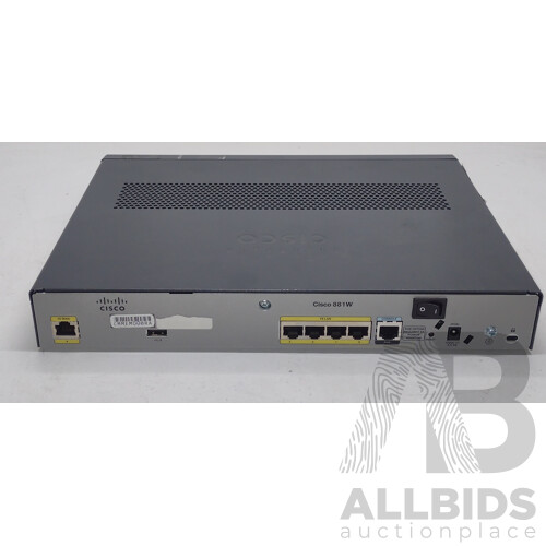 Cisco (C881W-a-K9) 800 Series Security Integrated Services Router