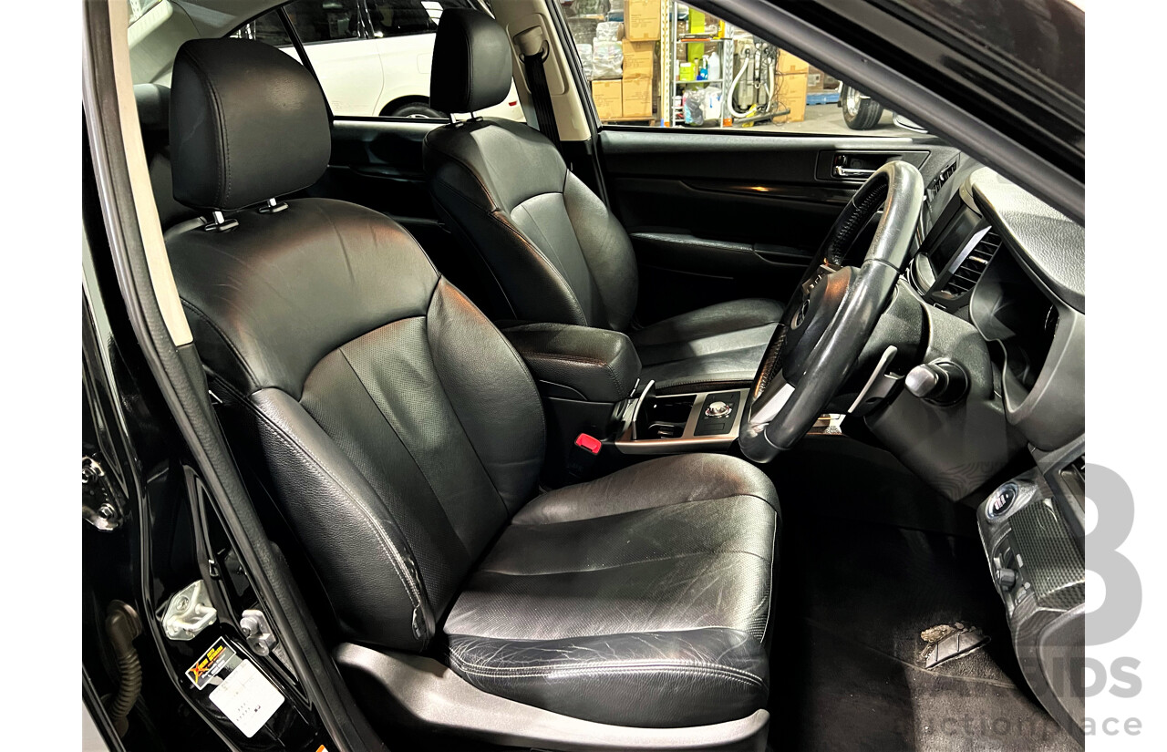 7/2010 Subaru Liberty 2.5i GT Premium MY10 4d Sedan Black 2.5L