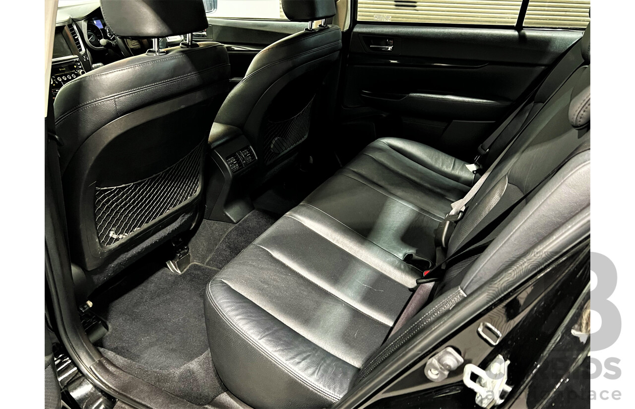 7/2010 Subaru Liberty 2.5i GT Premium MY10 4d Sedan Black 2.5L