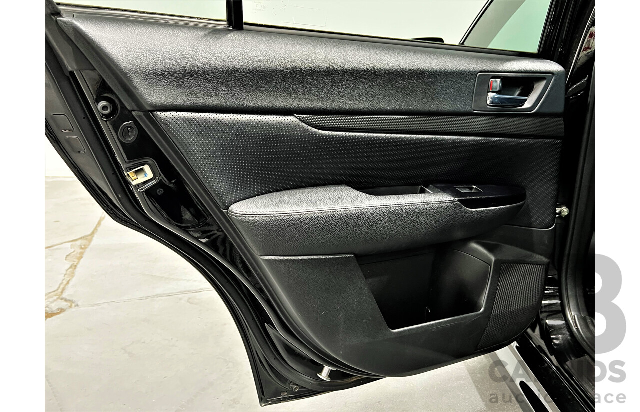 7/2010 Subaru Liberty 2.5i GT Premium MY10 4d Sedan Black 2.5L