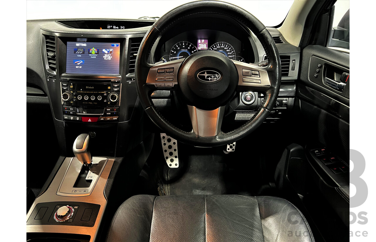 7/2010 Subaru Liberty 2.5i GT Premium MY10 4d Sedan Black 2.5L