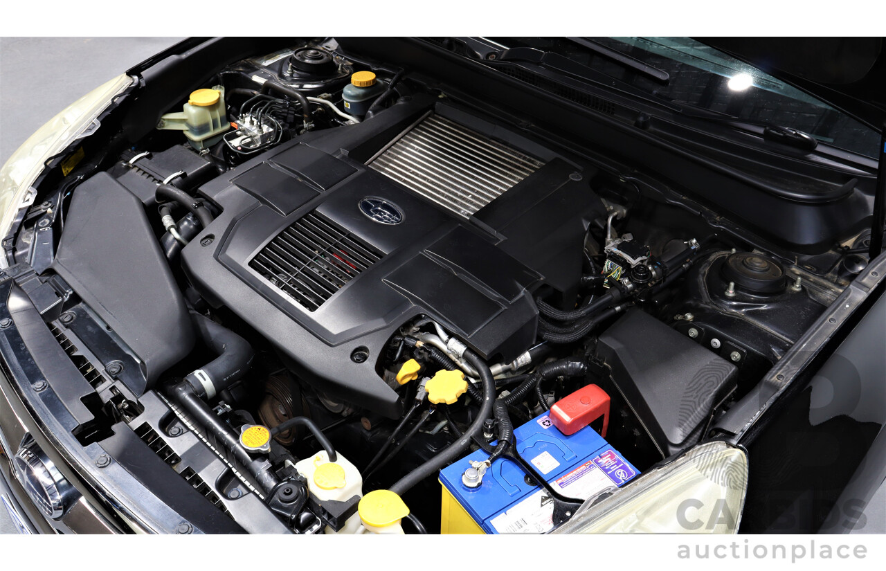 7/2010 Subaru Liberty 2.5i GT Premium MY10 4d Sedan Black 2.5L