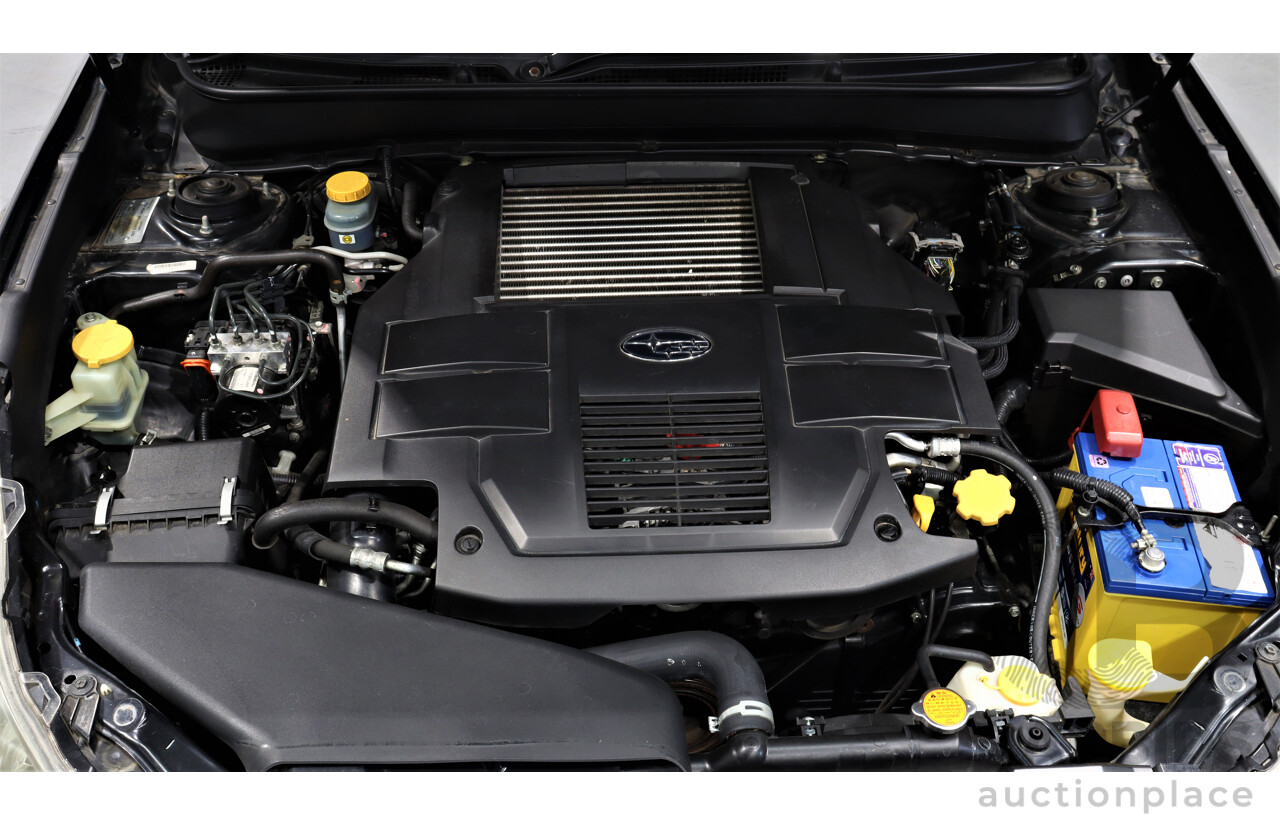 7/2010 Subaru Liberty 2.5i GT Premium MY10 4d Sedan Black 2.5L