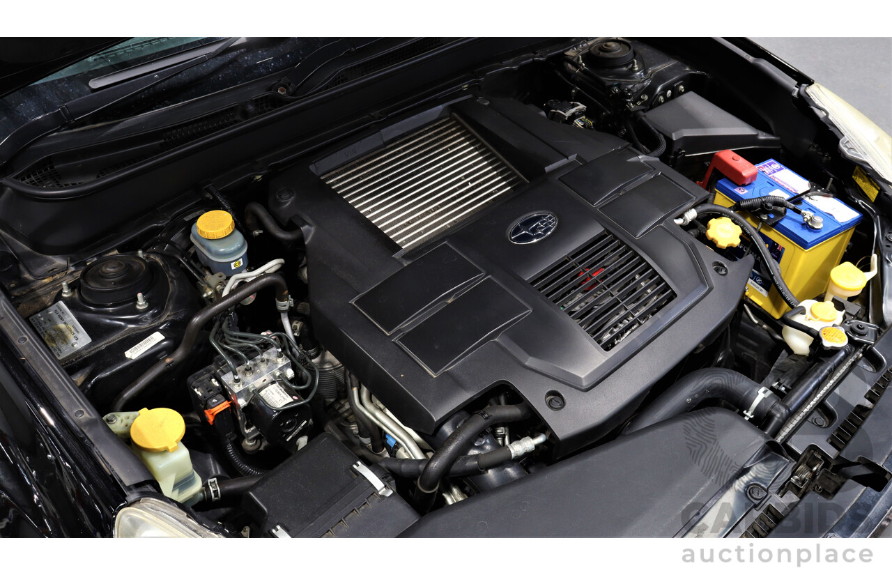 7/2010 Subaru Liberty 2.5i GT Premium MY10 4d Sedan Black 2.5L