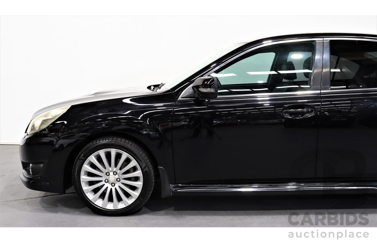 7/2010 Subaru Liberty 2.5i GT Premium MY10 4d Sedan Black 2.5L