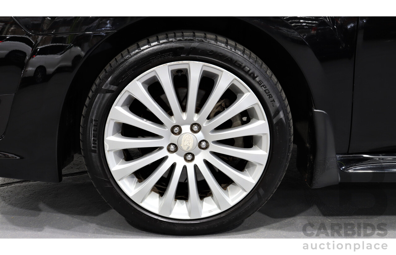 7/2010 Subaru Liberty 2.5i GT Premium MY10 4d Sedan Black 2.5L