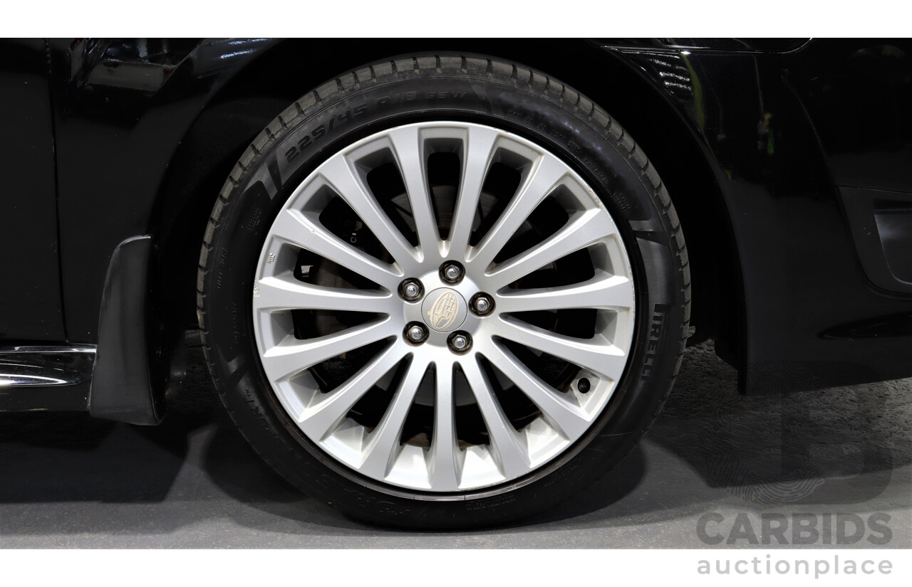 7/2010 Subaru Liberty 2.5i GT Premium MY10 4d Sedan Black 2.5L