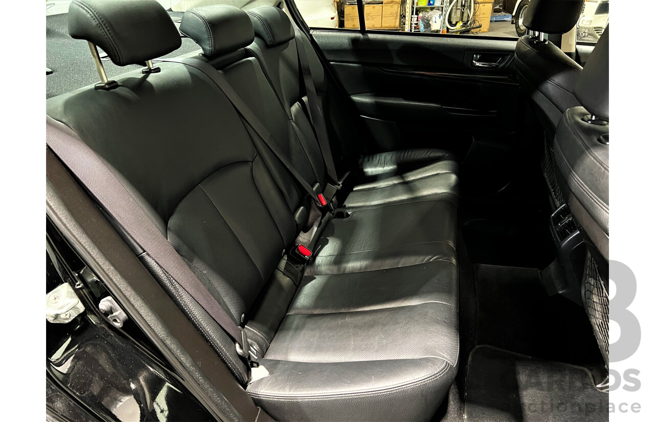 7/2010 Subaru Liberty 2.5i GT Premium MY10 4d Sedan Black 2.5L