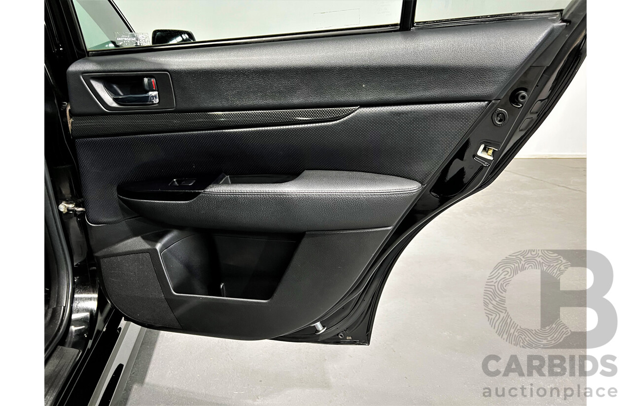 7/2010 Subaru Liberty 2.5i GT Premium MY10 4d Sedan Black 2.5L