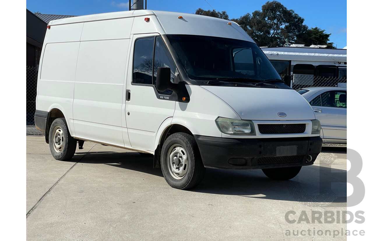 6/2004 Ford Transit MID (mwb) VH Van White 2.4L