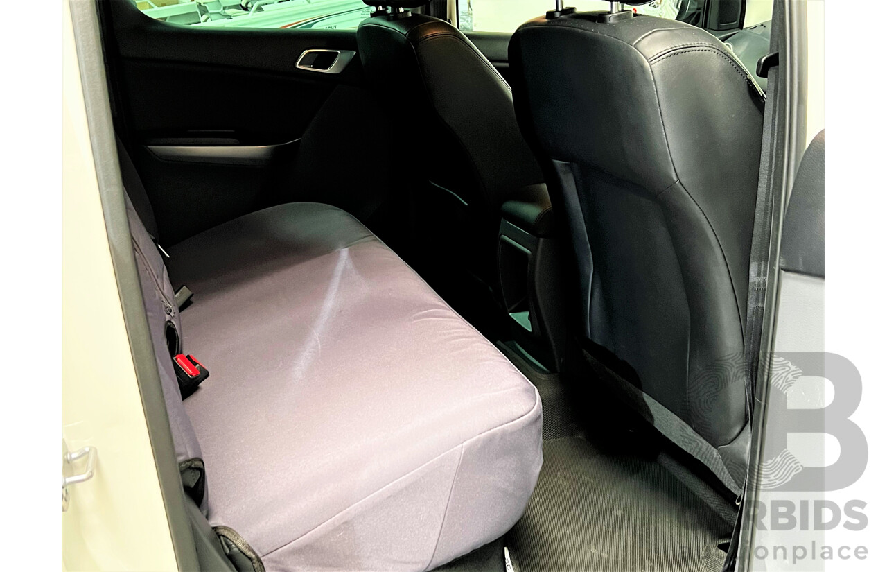 10/2019 Mazda Bt50 GT (4x4) MY16 Dual Cab Utility White 3.2L