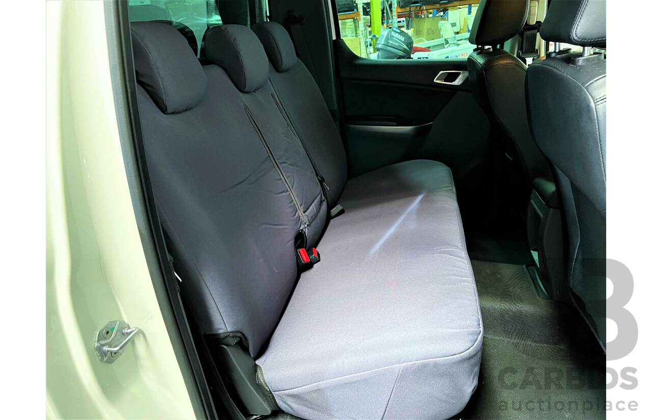 10/2019 Mazda Bt50 GT (4x4) MY16 Dual Cab Utility White 3.2L