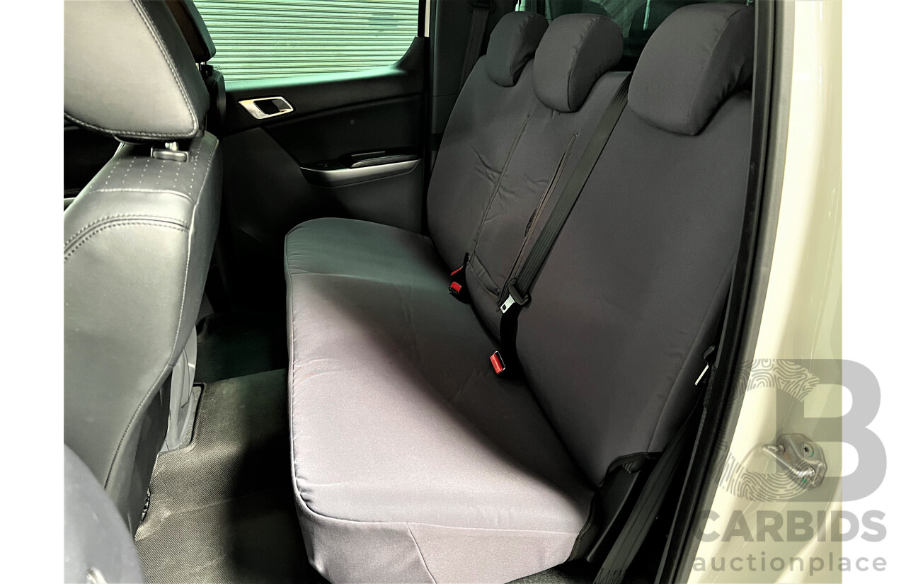 10/2019 Mazda Bt50 GT (4x4) MY16 Dual Cab Utility White 3.2L