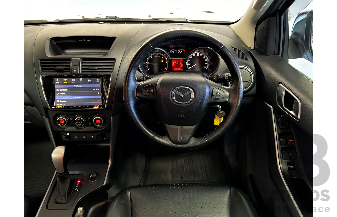 10/2019 Mazda Bt50 GT (4x4) MY16 Dual Cab Utility White 3.2L