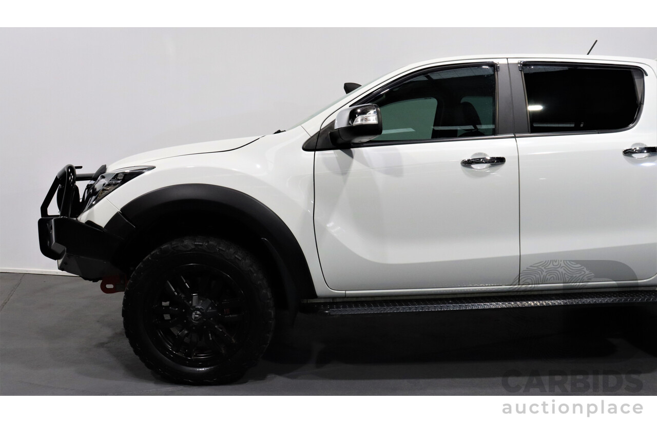10/2019 Mazda Bt50 GT (4x4) MY16 Dual Cab Utility White 3.2L