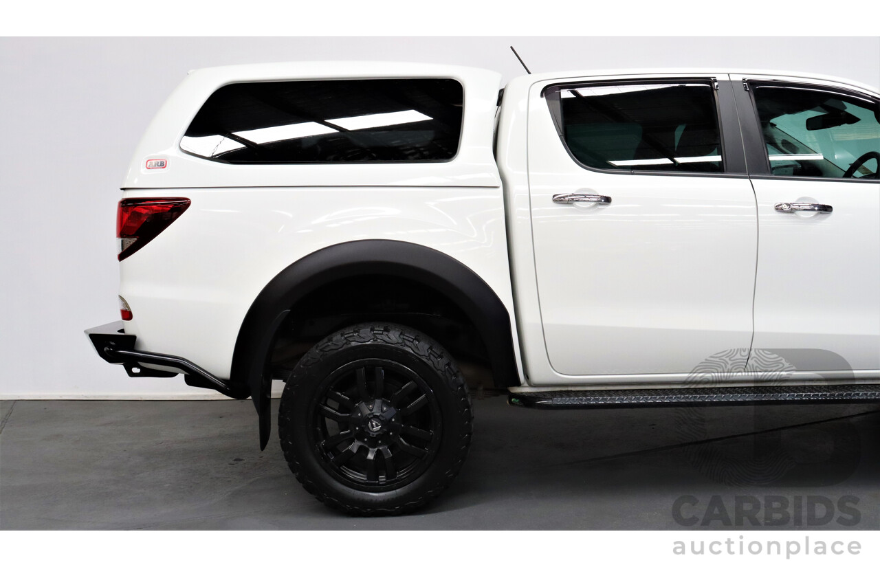 10/2019 Mazda Bt50 GT (4x4) MY16 Dual Cab Utility White 3.2L