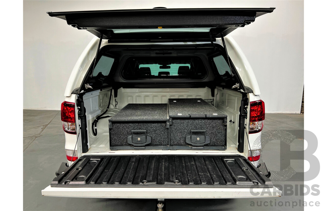 10/2019 Mazda Bt50 GT (4x4) MY16 Dual Cab Utility White 3.2L