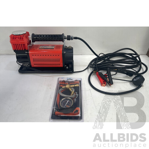 Ridge Ryder Air Compressor and Rapid Release Tyre Deflator