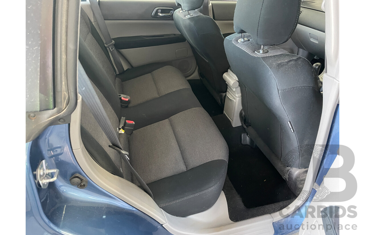 3/2007 Subaru Forester X (satnav) MY07 4d Wagon Blue 2.5L