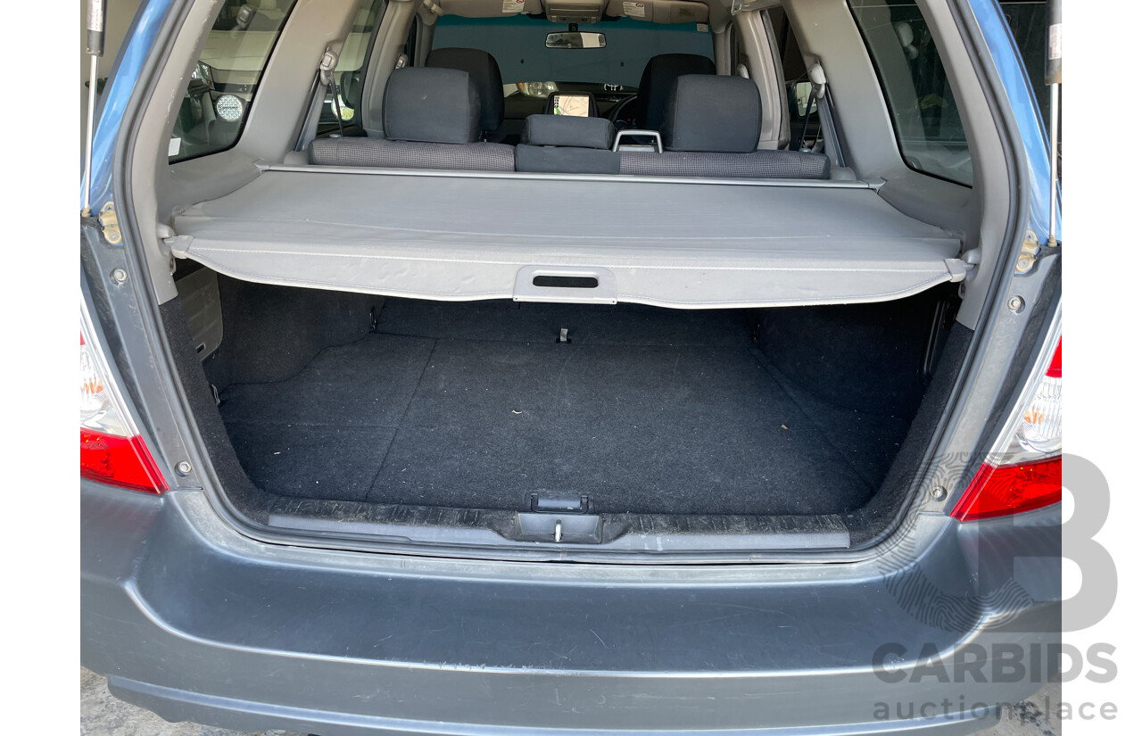 3/2007 Subaru Forester X (satnav) MY07 4d Wagon Blue 2.5L