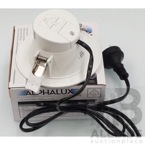 Alphalux 9 Watt LED Ceiling Downlights - Lot of 90 - Brand New - RRP $1350.00