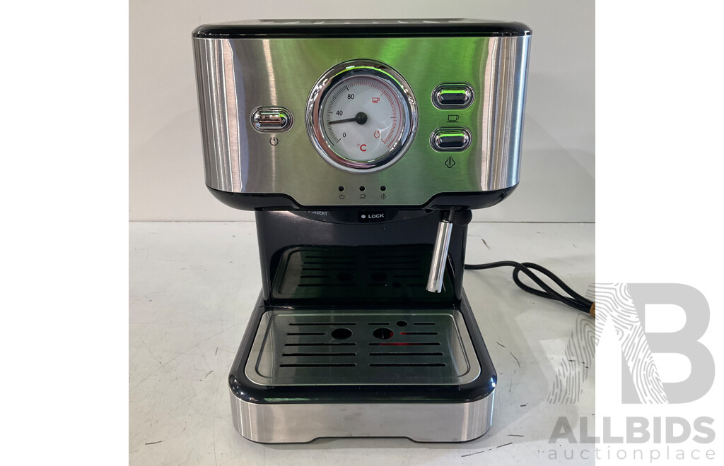 KOGAN (KAESSPCOFFA) Espresso Manual Coffee Machine (Stainless Steel) - ORP $199.99