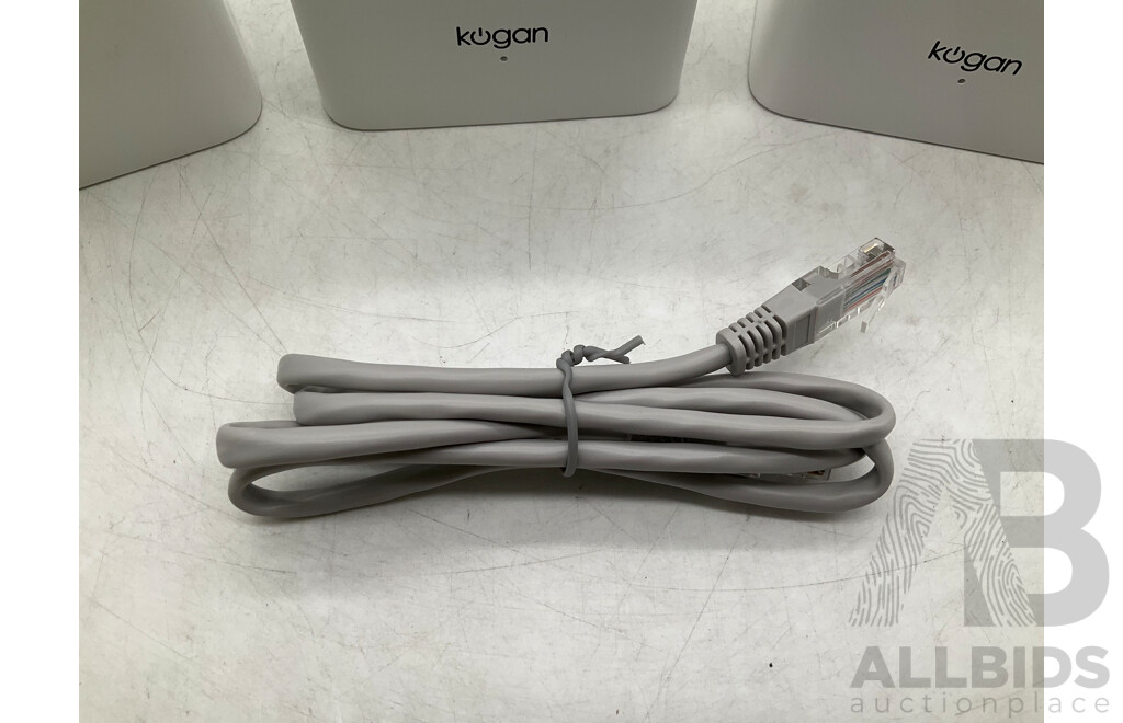 Kogan Modem Router Kogan AC1200 Whole-Home Mesh WiFi - Lot 1443133 | ALLBIDS